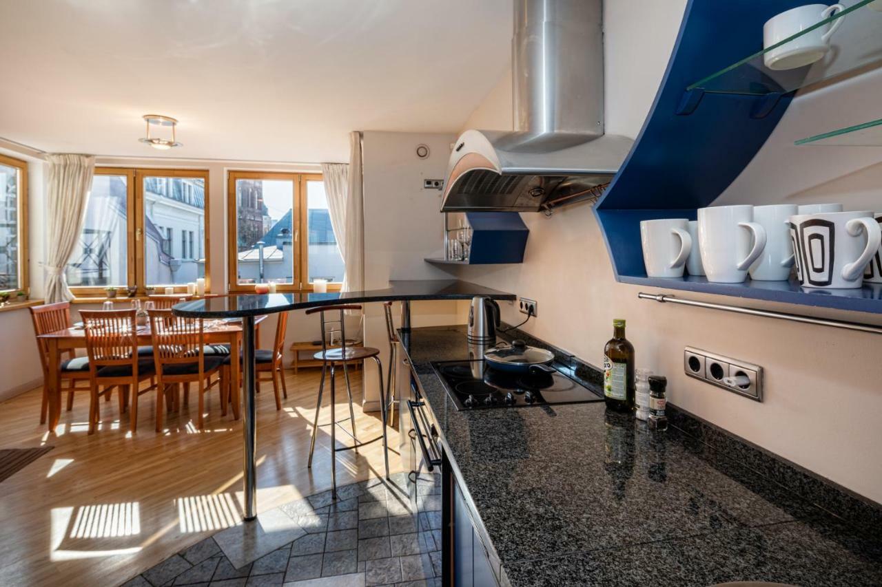 Old Riga Aldaru Street 2 Level Apartment With Terrace Esterno foto